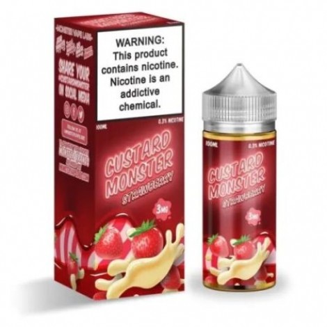 Custard Monster Strawberry Custard 100mL