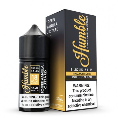 Humble Toffee Vanilla Custard Salts 30mL