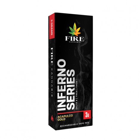 Fire Cannabis Inferno Blend 3g Disposable Vape Device - 1PC