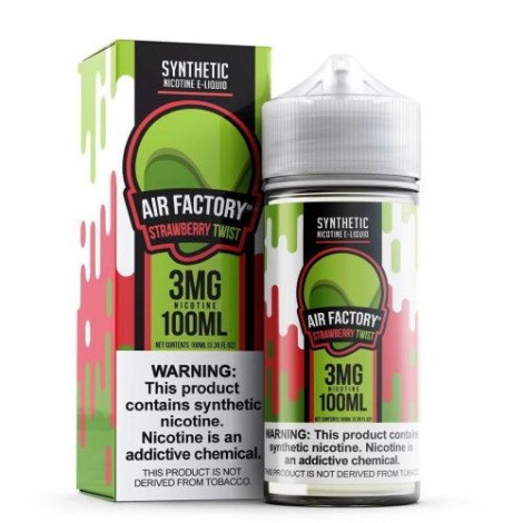 Air Factory Strawberry Twist Tobacco Free Nicotine 100mL