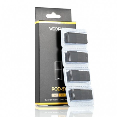 VooPoo Drag Nano S1 Replacement Pod Cartridge - 4PK