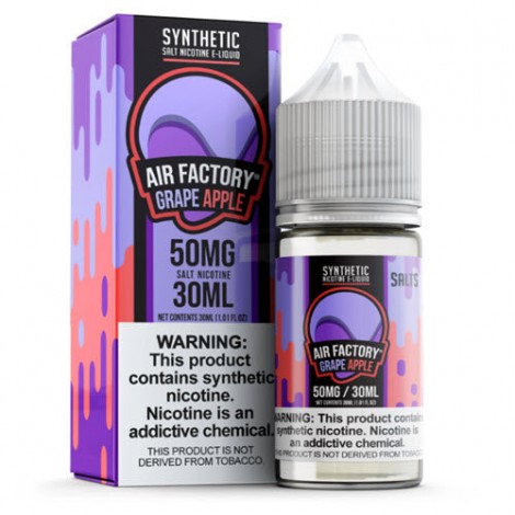 Air Factory Grape Apple Salts Tobacco Free Nicotine 30mL