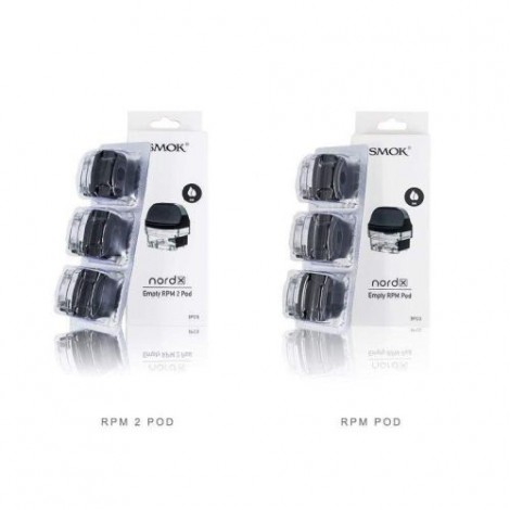 SMOK NORD X Empty RPM 2 Replacement Pod Cartridge - 3PK