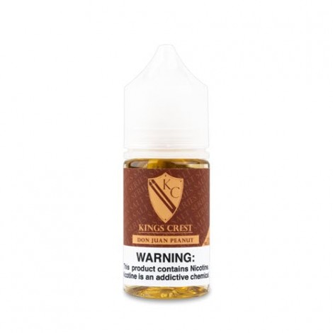 Kings Crest Salts Don Juan Peanut 30mL